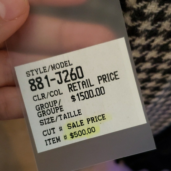 Classic Houndstooth Blazer for Men - Picture 6 of 7